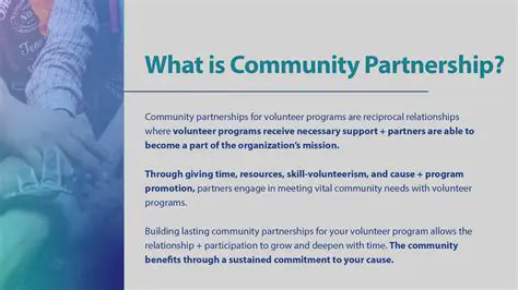 Partnership with the community