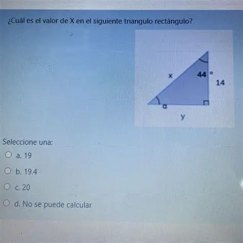 Paso a Paso para Calcular el Valor de x