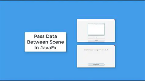 Passing Data Between Scenes