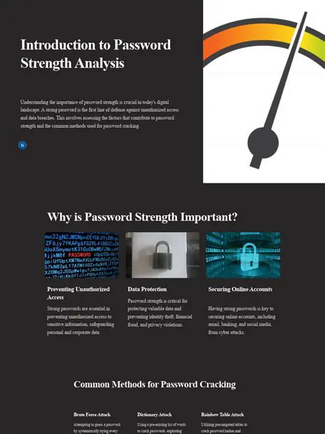 Password Strength Analysis
