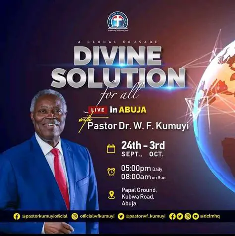 Pastor Kumuyi Global Crusade Live: Unveiling the Divine Impact and Reach