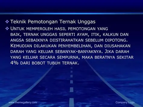 Pengenalan Teknik Dipotong