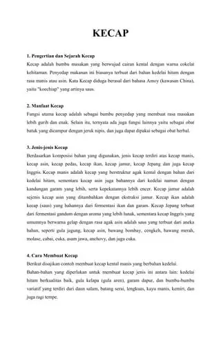 Pengertian Kecap Sarepan Tina Basa Sapatu