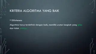 Pentingnya Algoritma yang Terdefinisi dengan Baik