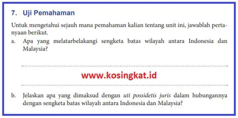 Perbedaan Pendapat tentang Batas Wilayah