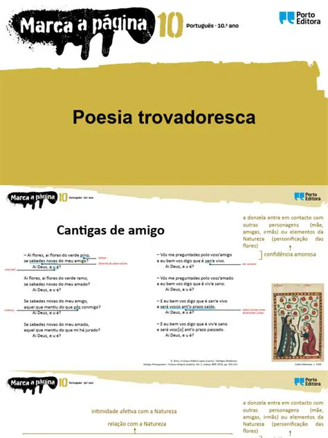 Perguntas e Respostas sobre a Cantiga Trovadoresca de Amigo