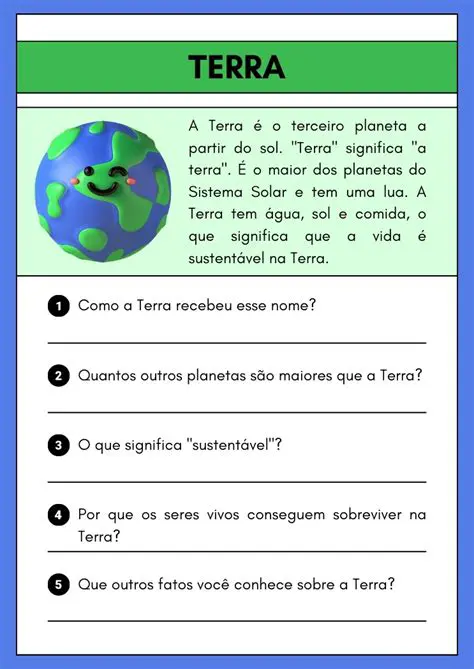 Perguntas e Respostas sobre a Terra e suas Luas