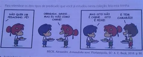 Perguntas e Respostas sobre a Tirinha de Alexandre Beck Filho