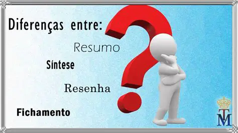Perguntas e Respostas sobre Fichamento e Resenha
