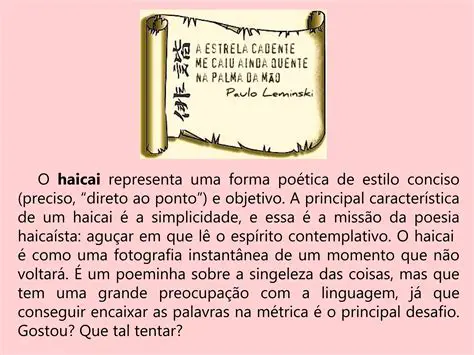 Perguntas e Respostas sobre Haicais