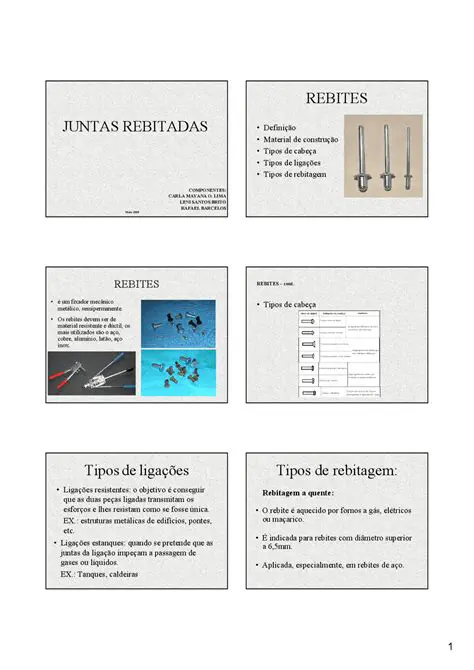 Perguntas e Respostas sobre Juntas Rebitadas