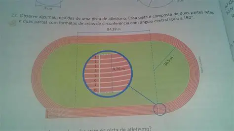 Perguntas e Respostas sobre o Movimento do Atleta em uma Pista de Atletismo