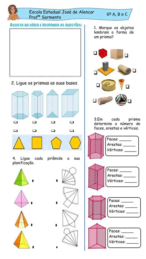 Perguntas e Respostas sobre o Prisma Reto