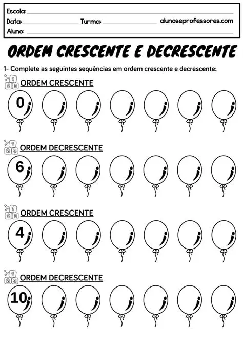Perguntas e Respostas sobre Ordem Decrescente