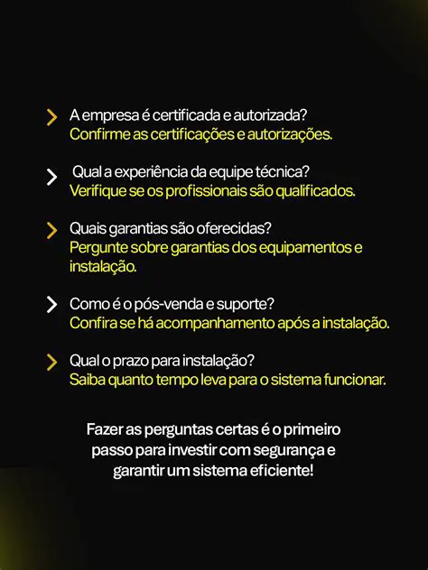 Pergunte sobre as garantias e suporte
