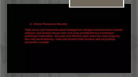 Permasalahan Matematika Sederhana