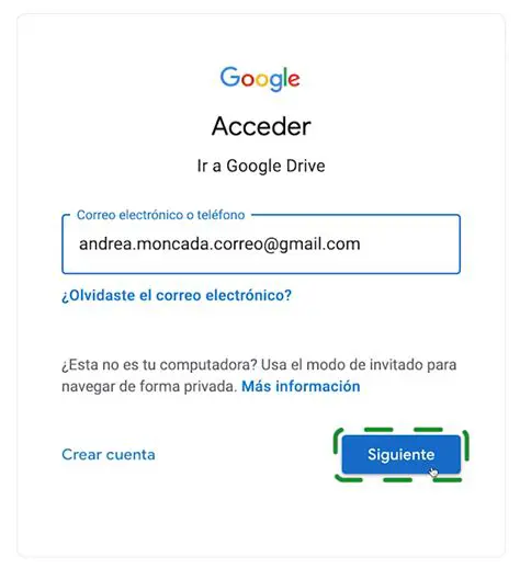 Permitir ingreso con cuenta Google
