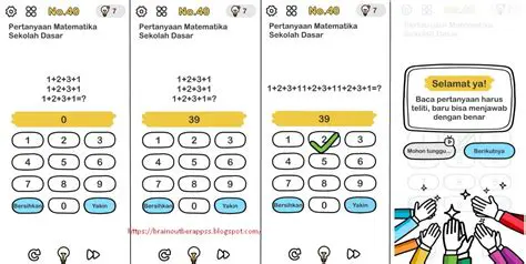 Pertanyaan Matematika yang Umum
