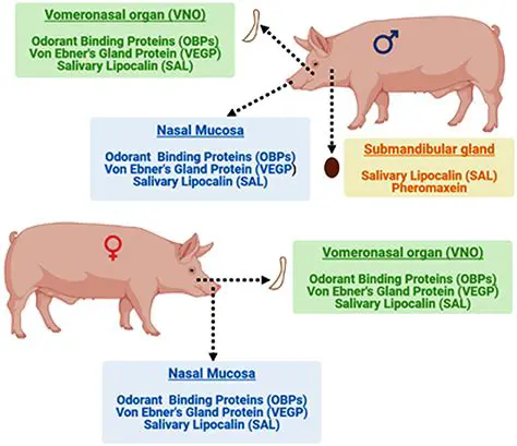 Pheromone Scent Glands in Male Goats
