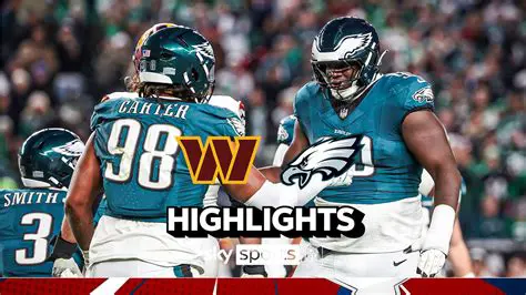 Philadelphia Eagles vs. Washington Commanders Highlights: A Gridiron Showdown