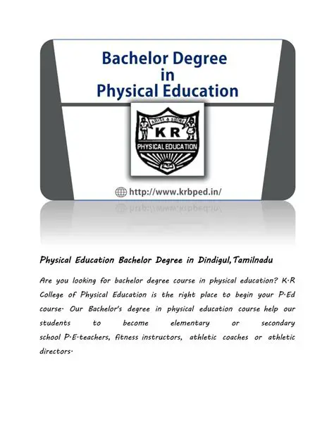 Physical Education Bachelor Degree