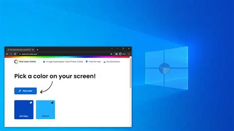 Pick colors from any window