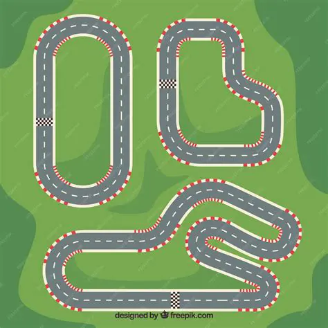 Pistas de corrida para homens