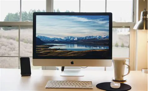 Plano de la pantalla de la computadora