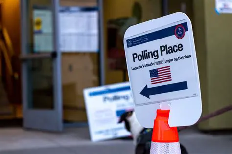 Polling place restrictions