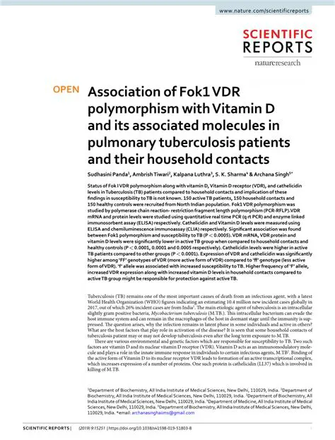 Polymorphism of Vitamin D Fok1 Receptor Gene and Psoriasis Risk
