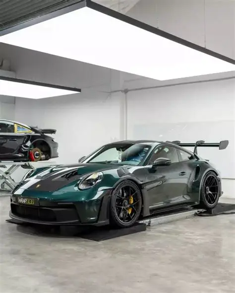 Porsche 992 GT3 RS Green: A Verdant Apex Predator on Wheels