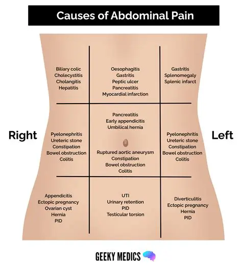 Possible Causes of Lower Abdominal Pain