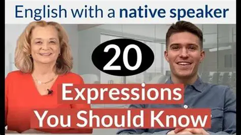 Practice with a native speaker