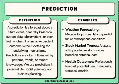 Predictions and Expectations