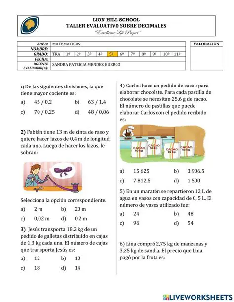 Preguntas sobre operaciones