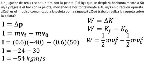 Preguntas y Respuestas sobre el Impulso de una Pelota en Movimiento