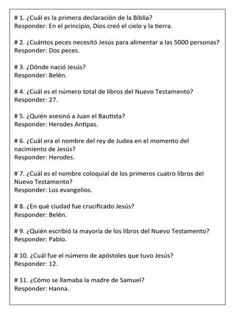 Preguntas y Respuestas sobre el Testimonio de Cristo