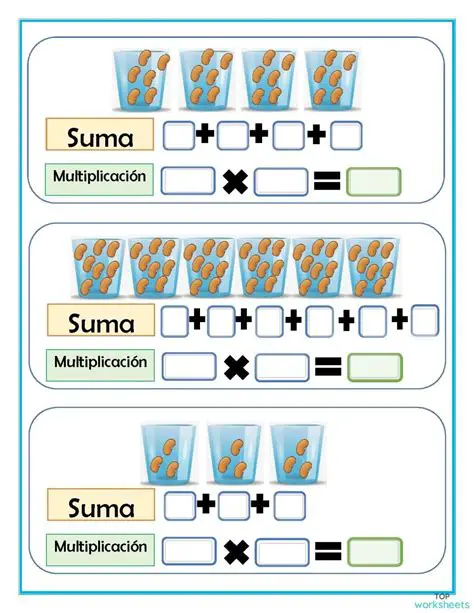 Preguntas y respuestas sobre expresar adiciones como multiplicaciones
