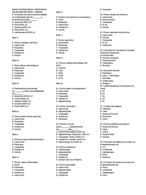 Preguntas y Respuestas sobre la Inteligencia Ecuatoriana de Finales del Siglo XIX