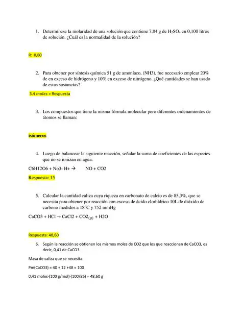 Preguntas y Respuestas sobre la Molaridad de una Mezcla Acuosa