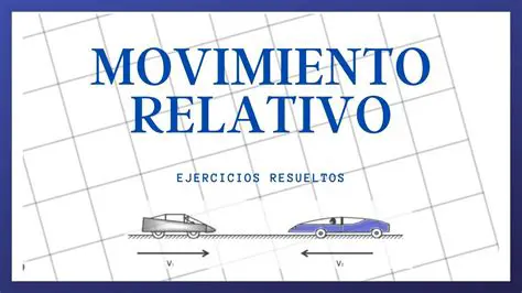 Preguntas y Respuestas sobre Movimiento Relativo Uniforme