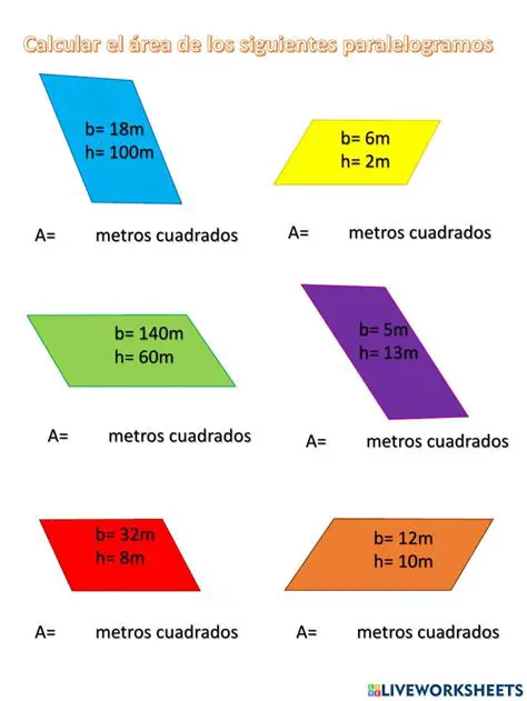 Preguntas y respuestas sobre paralelogramos