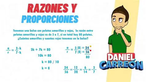 Preguntas y respuestas sobre proporciones y razones