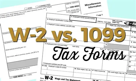 Preparation and Import of W2 and 1099 Forms