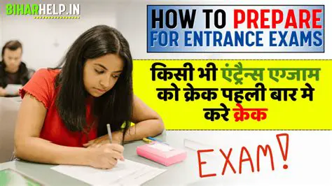 Prepare for entrance exams