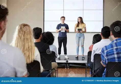 Presentando el Trabajo a la Clase