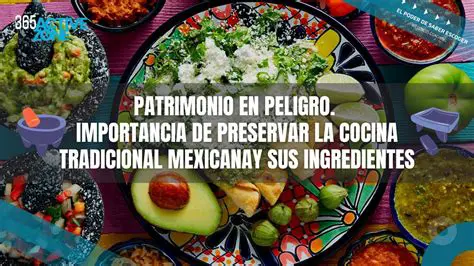 Preservar la cocina tradicional