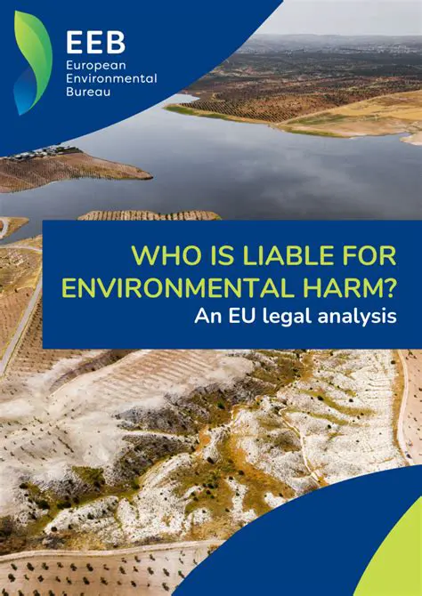 Prevent environmental harm