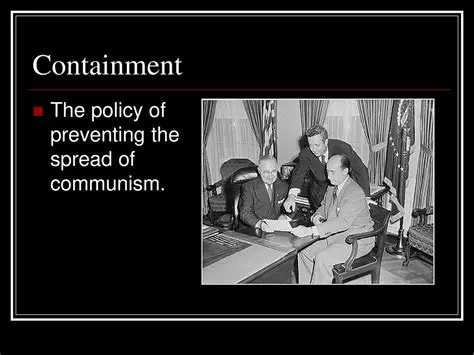 Preventing the spread of communism