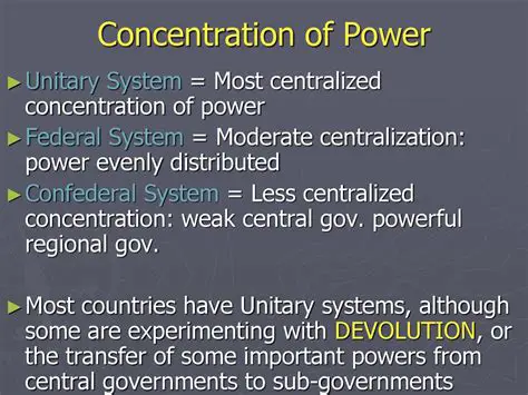 Prevention of Power Concentration